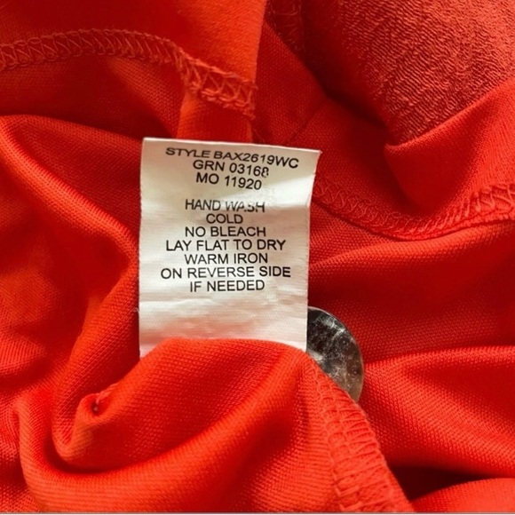 LAST CALL Anthropologie Fig and Flower Boho Top Size 1X Orange Floral Embroidery - Picture 11 of 11